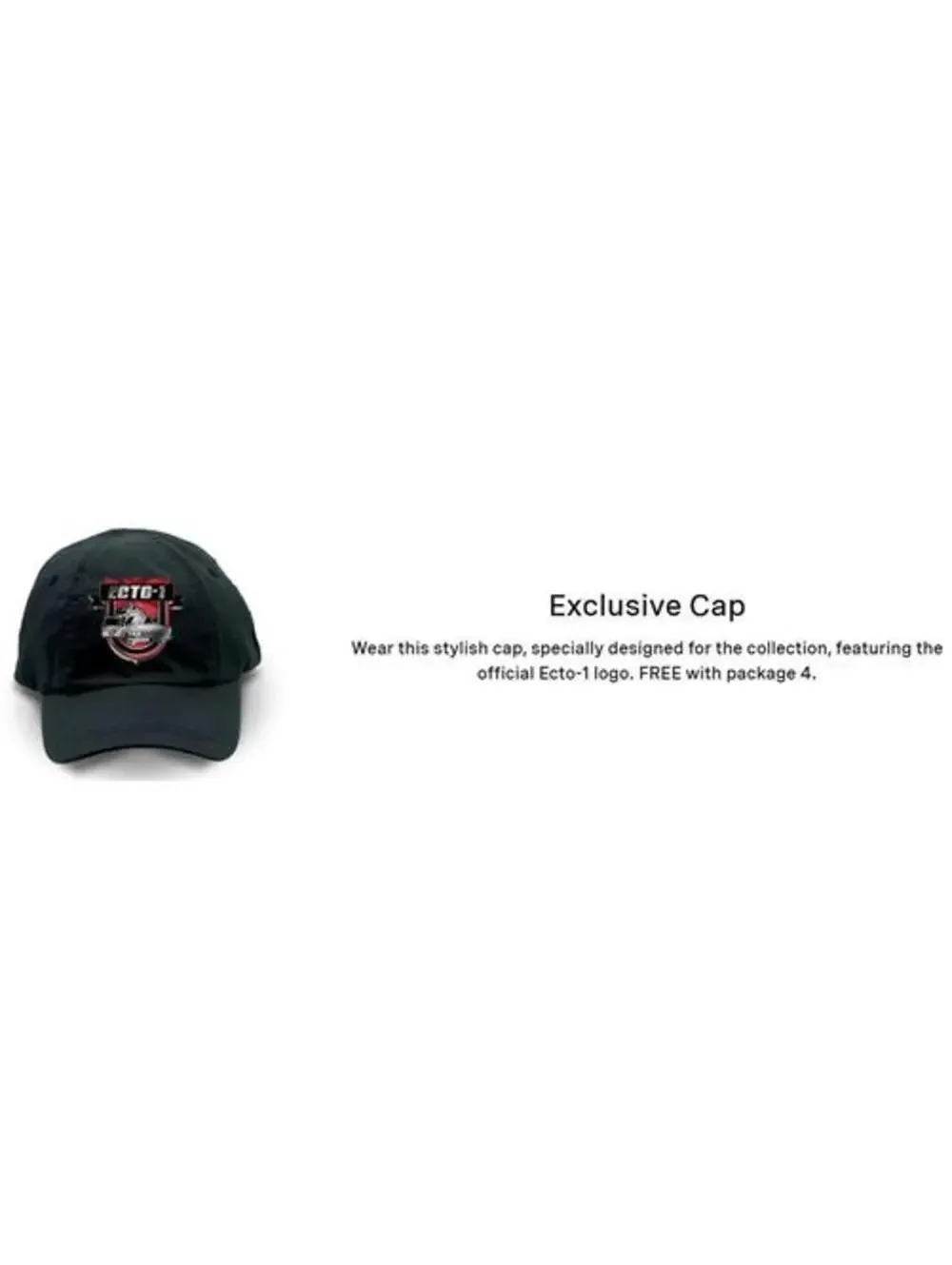 2023 Fanhome Exclusive ECTO-1 Hat from Box 4 Ghostbusters 1:8sc model kit NEW